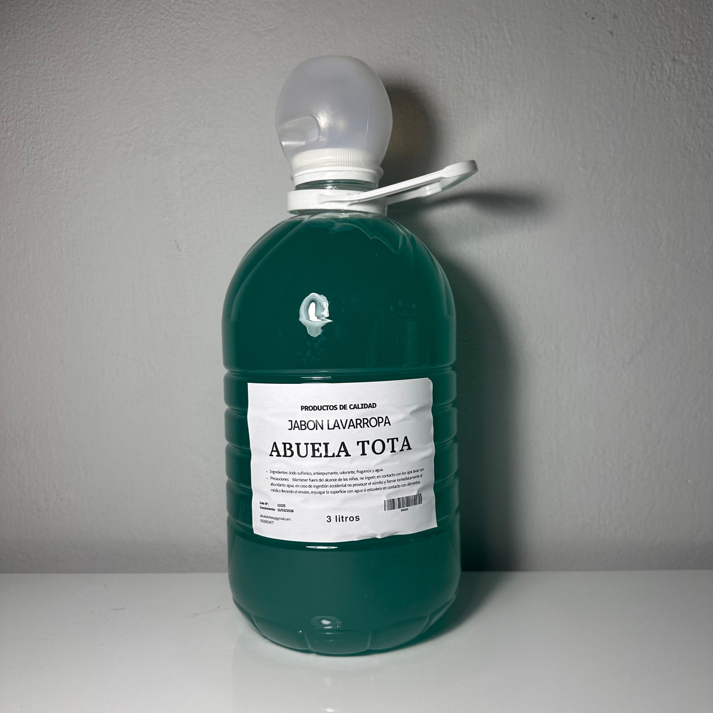 Jabón Lavarropa 3L