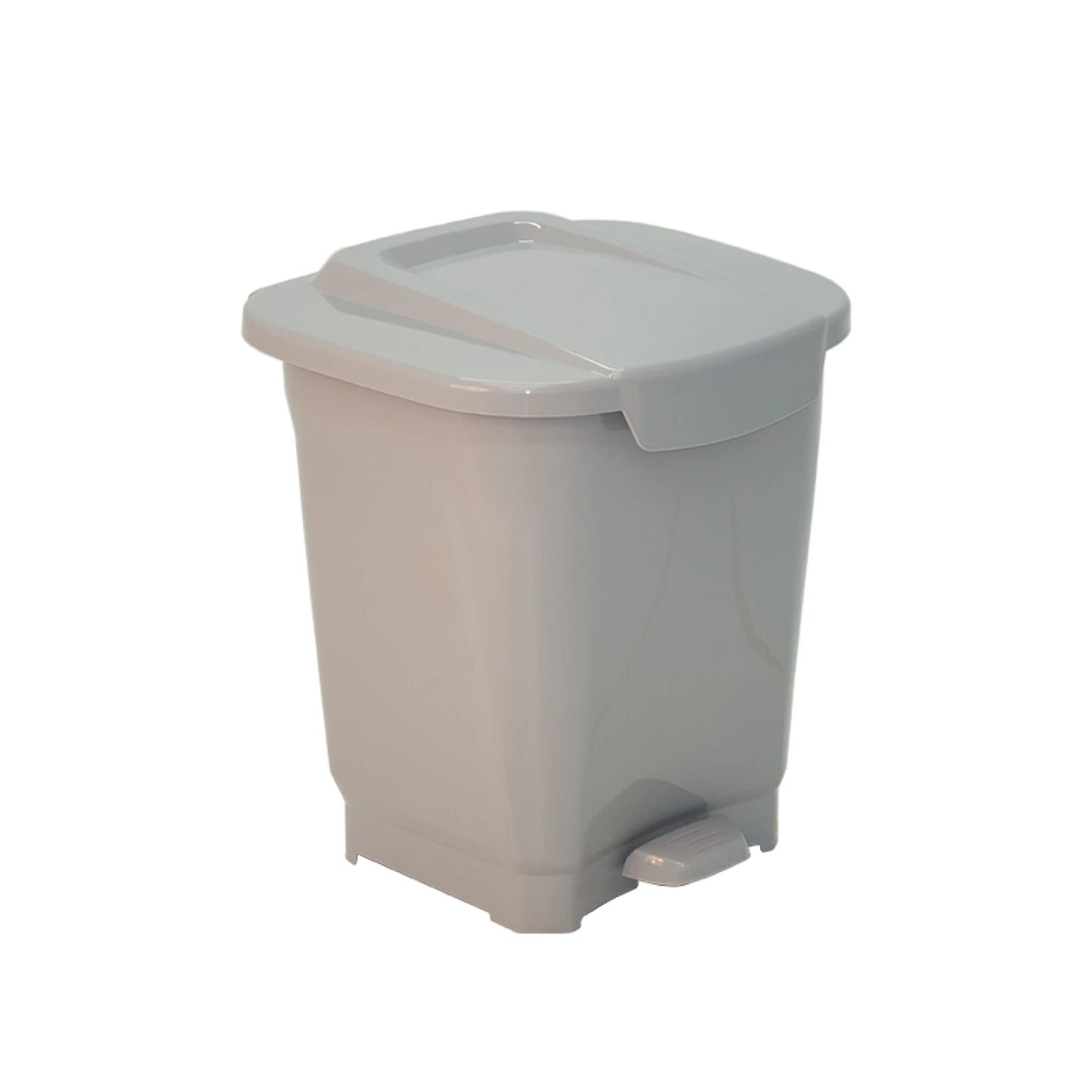 Basurero "T-FORCE" 25 Lt. en polipropileno gris