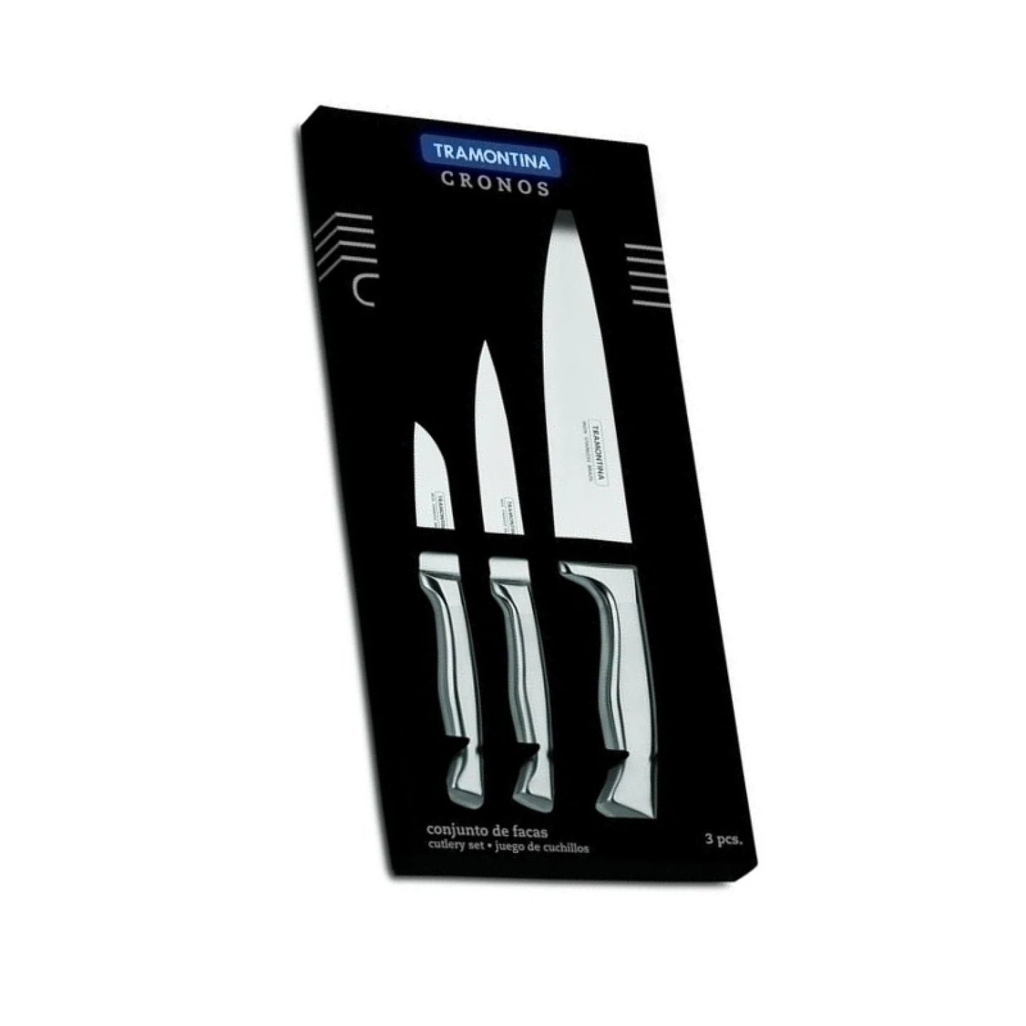 Juego de 3 cuchillos modelo CRONOS