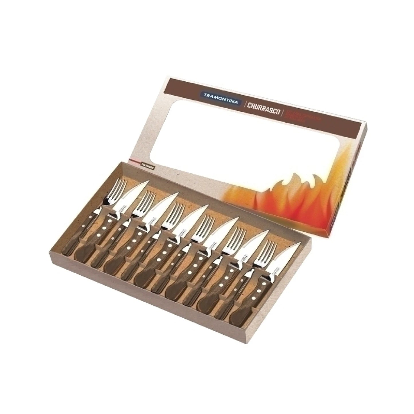 Juego para asado Jumbo, CHURRASCO, 12 piezas