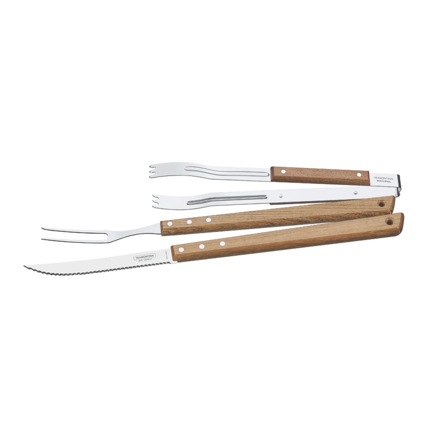 Juego para asador modelo CHURRASCO, 3 piezas