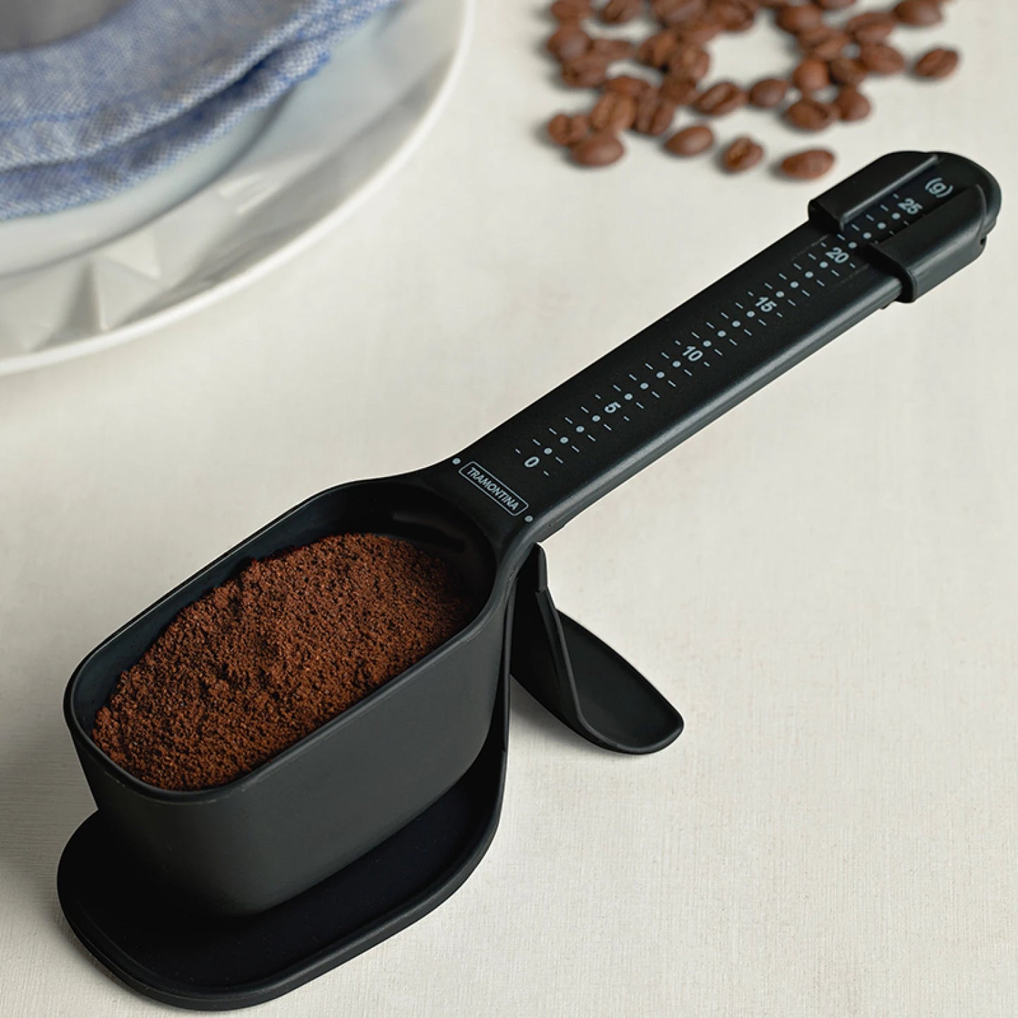 Kit para café - cafetera con colador + una balanza