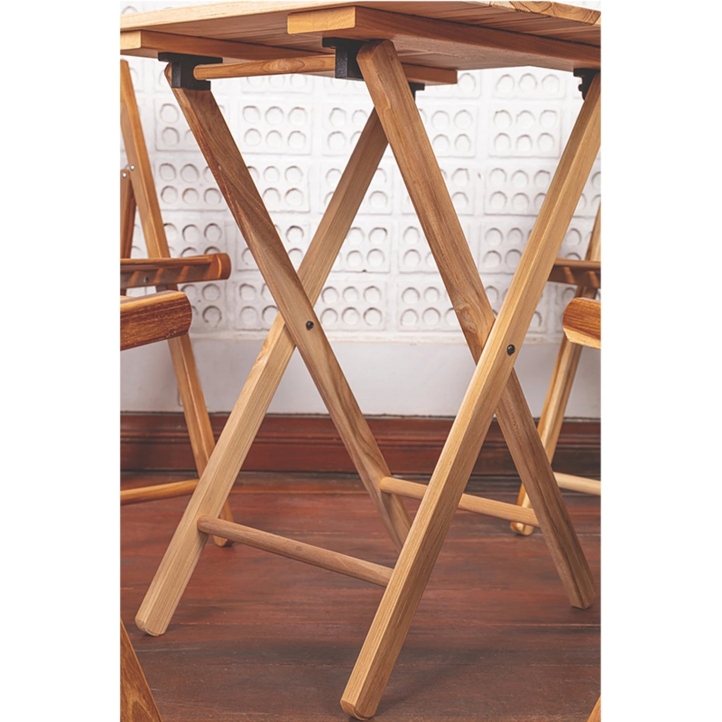 Mesa plegable de madera "BEER"