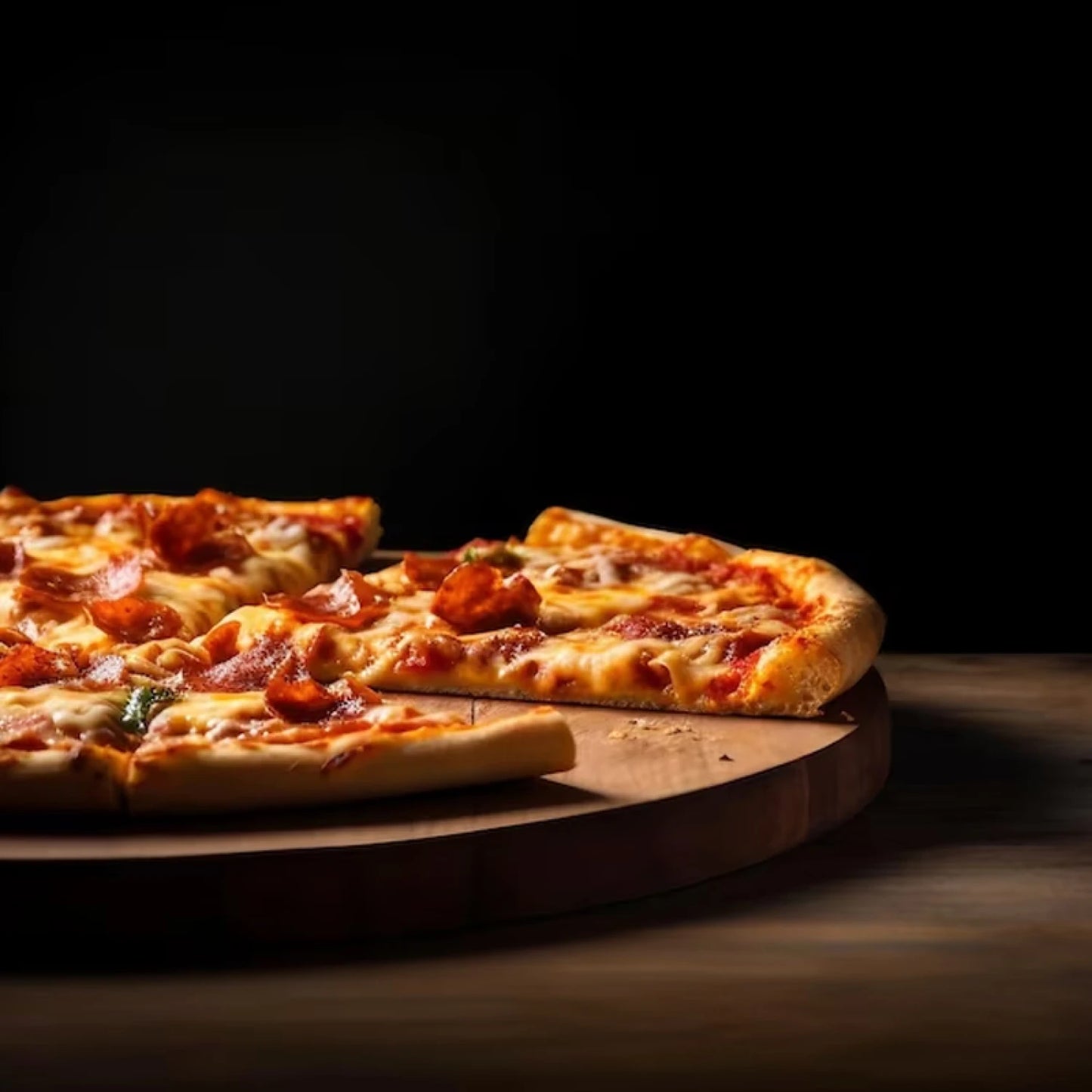 Tabla para servir pizza 35cm. "PIZZA"