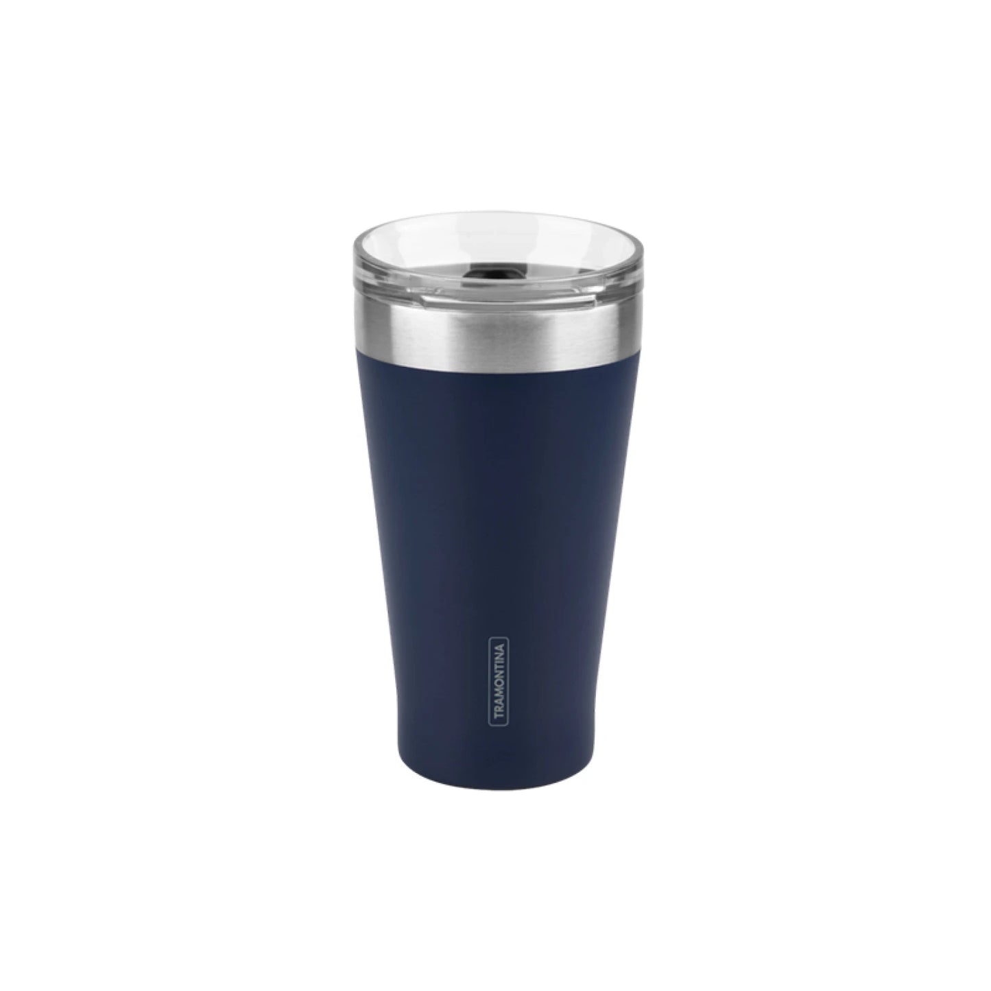 Vaso térmico azul con tapa 550ml