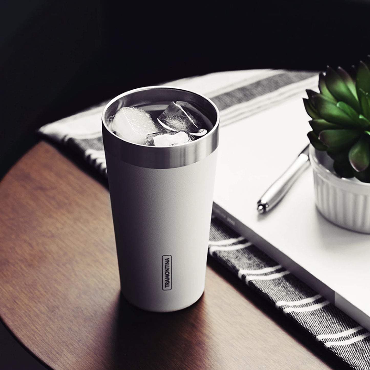 Vaso térmico blanco 420ml