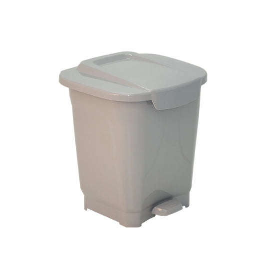 Basurero "T-FORCE" 25 Lt. en polipropileno gris