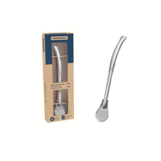 Bombilla pico de loro en acero inoxidable 19cm