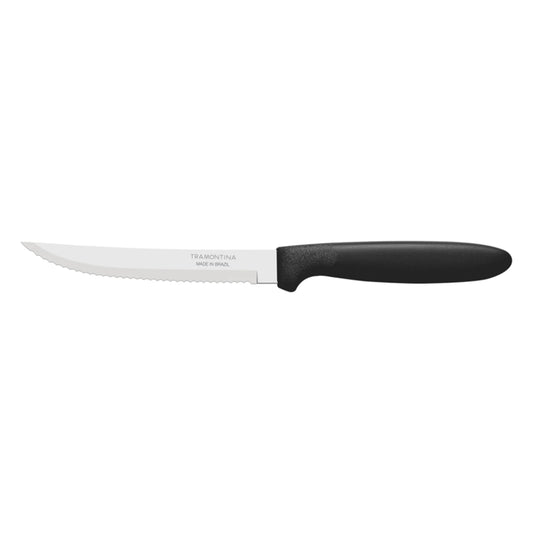 Cuchillo de mesa con mango plástico negro, modelo IPANEMA, 12 piezas