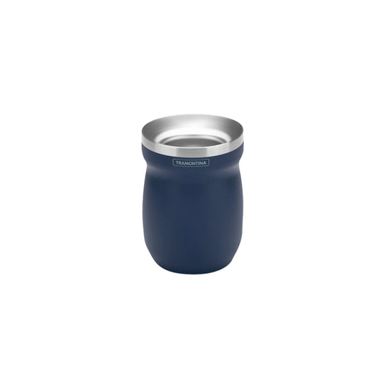 Mate Tramontina azul en acero inoxidable 240ml