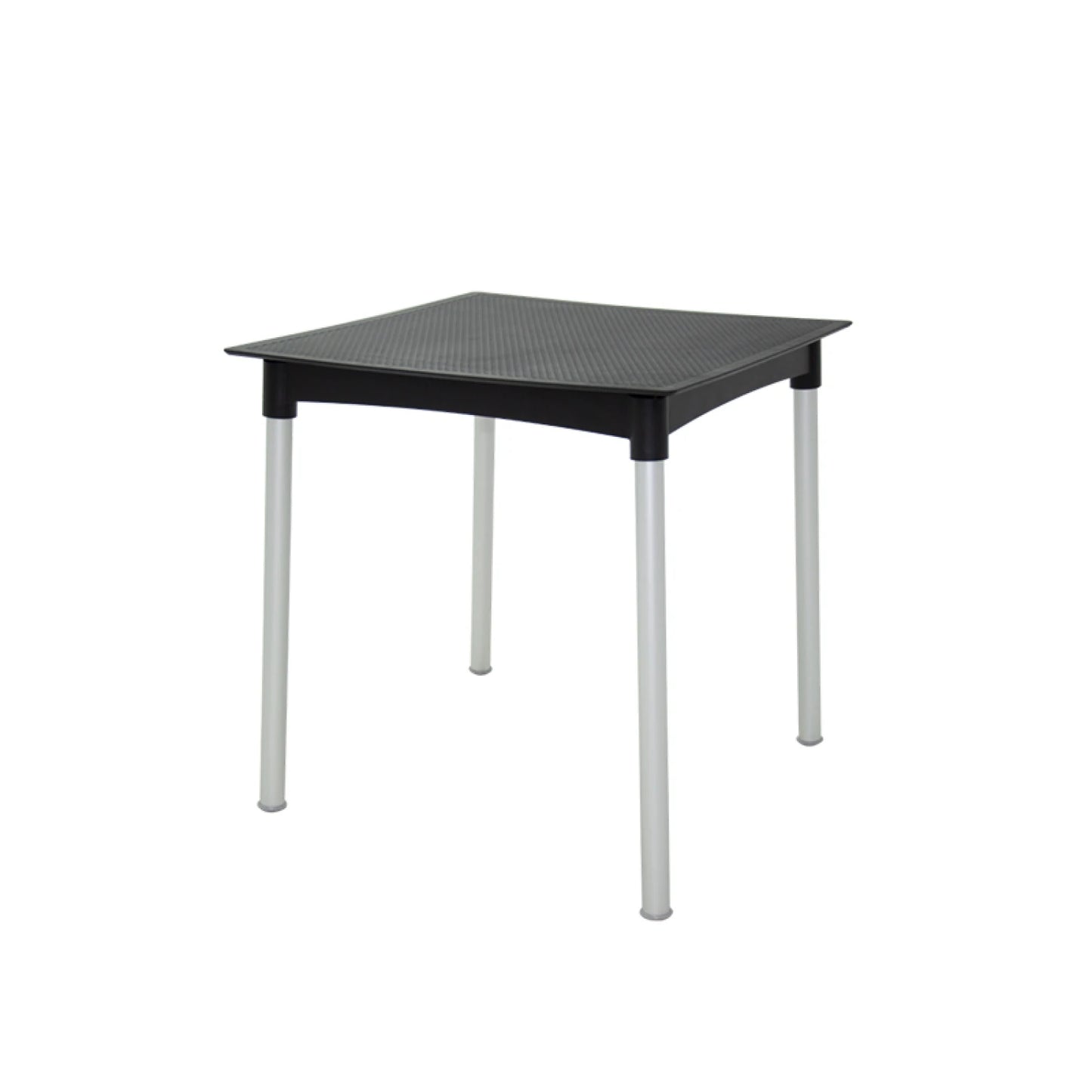 Mesa cuadrada símil ratán "Laura"
