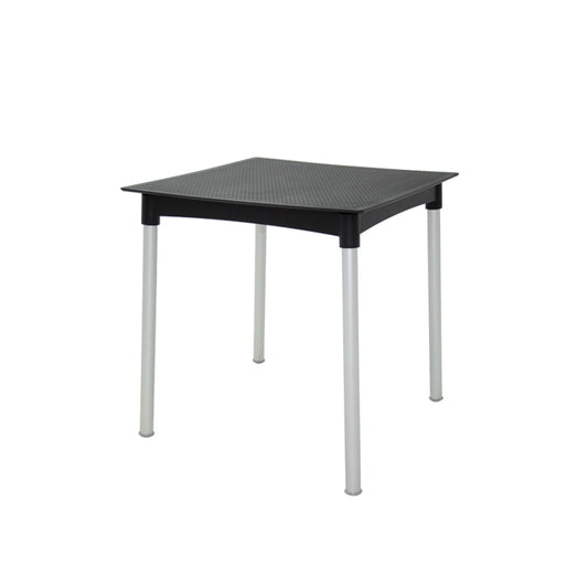 Mesa cuadrada símil ratán "Laura"