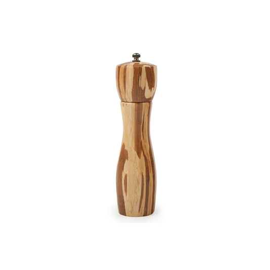Pimentero con molinillo de bambú, 20cm de alto