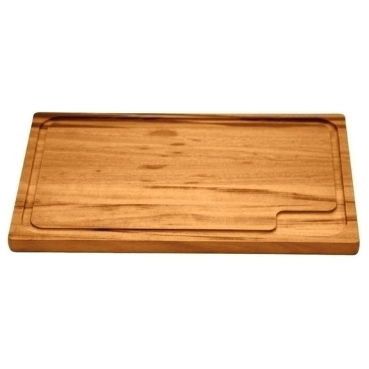 Tabla rectangular modelo CHURRASCO, 470x300x22mm