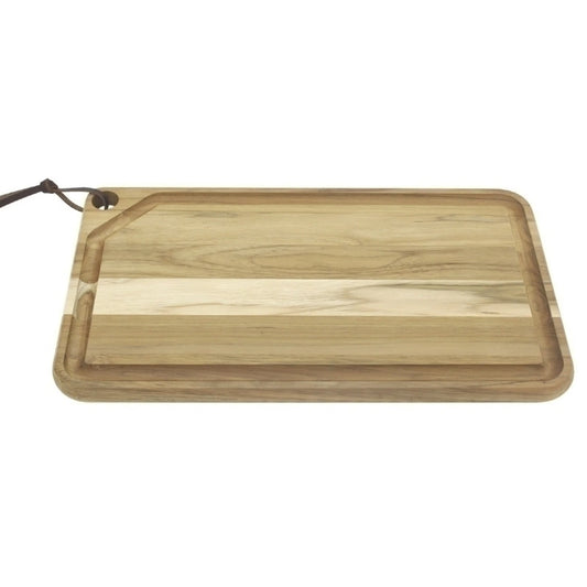 Tabla rectangular modelo CHURRASCO, 490x280x22mm
