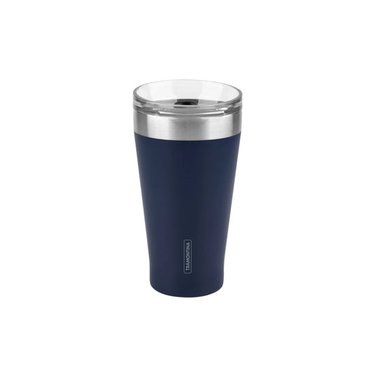 Vaso térmico azul con tapa 550ml