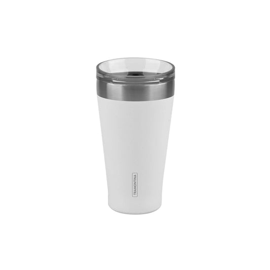 Vaso térmico blanco con tapa 550ml